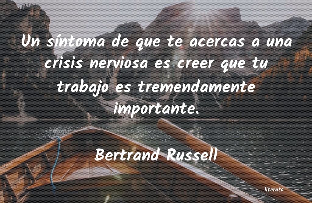 frases de Bertrand Russell