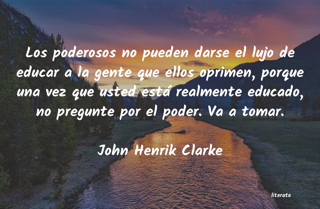 frases de John Henrik Clarke