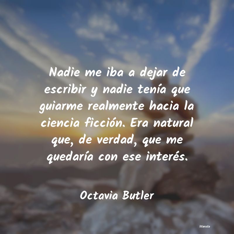 frases de Octavia Butler