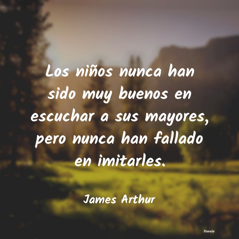 frases de James Arthur