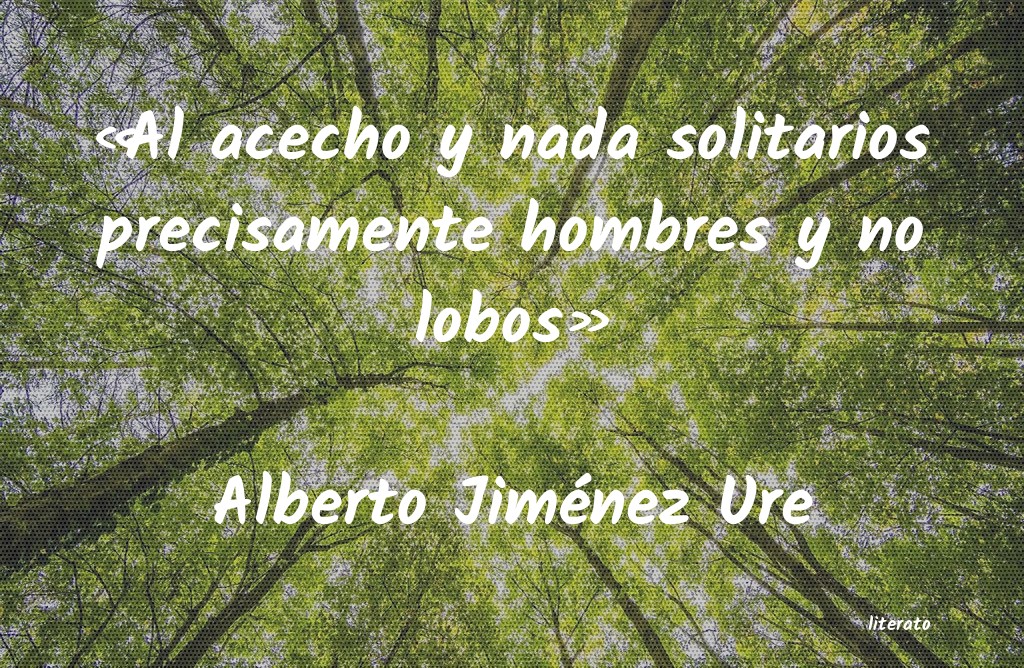 Frases de Alberto Jiménez Ure