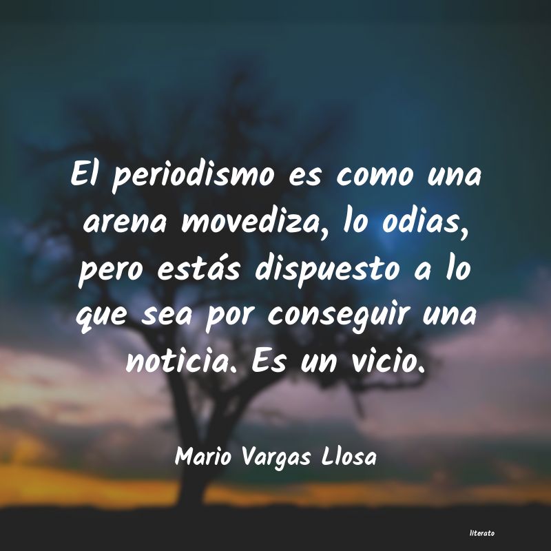 Frases de Mario Vargas Llosa