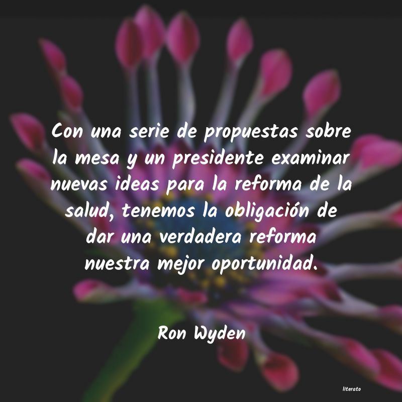 Frases de Ron Wyden