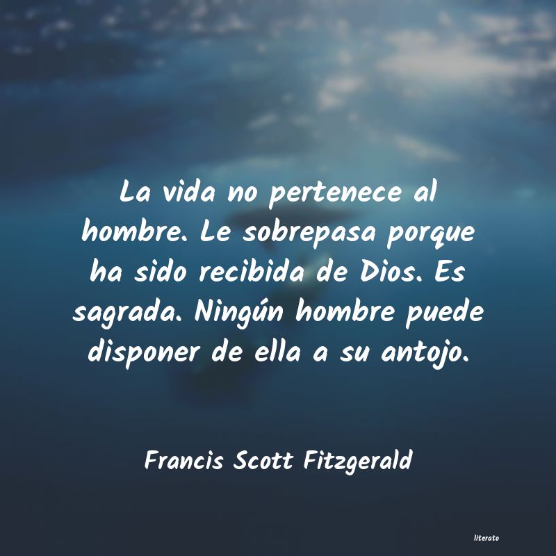 Frases de Francis Scott Fitzgerald