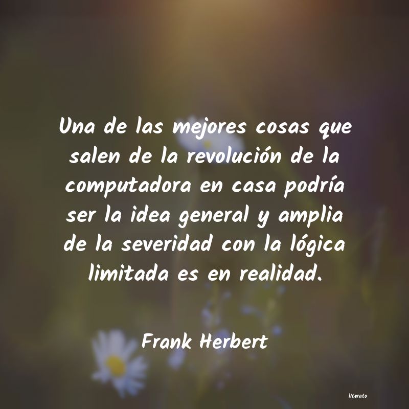 frases de Frank Herbert