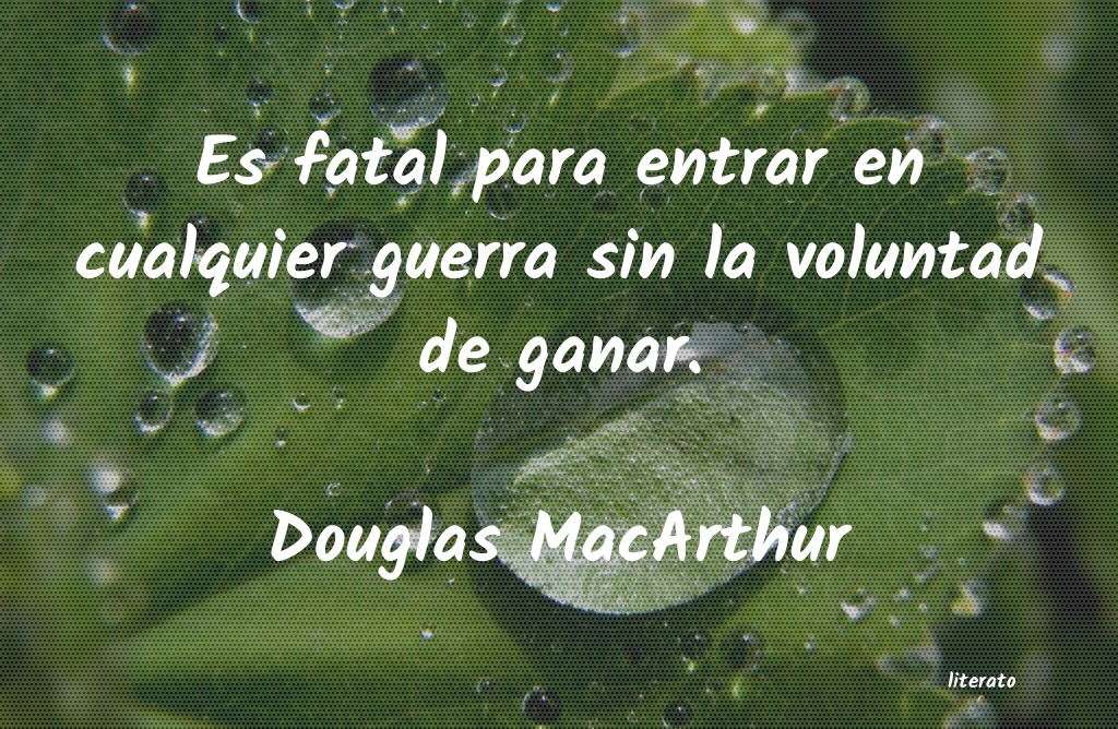 frases de Douglas MacArthur