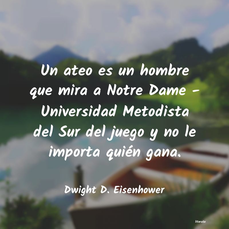 frases de Dwight D. Eisenhower
