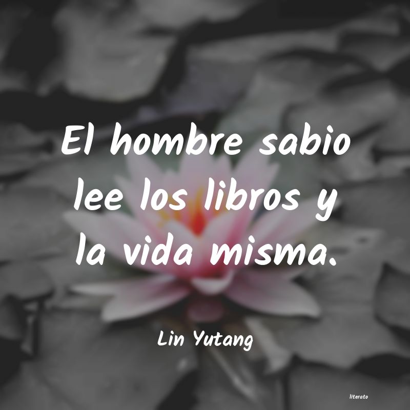 frases de Lin Yutang