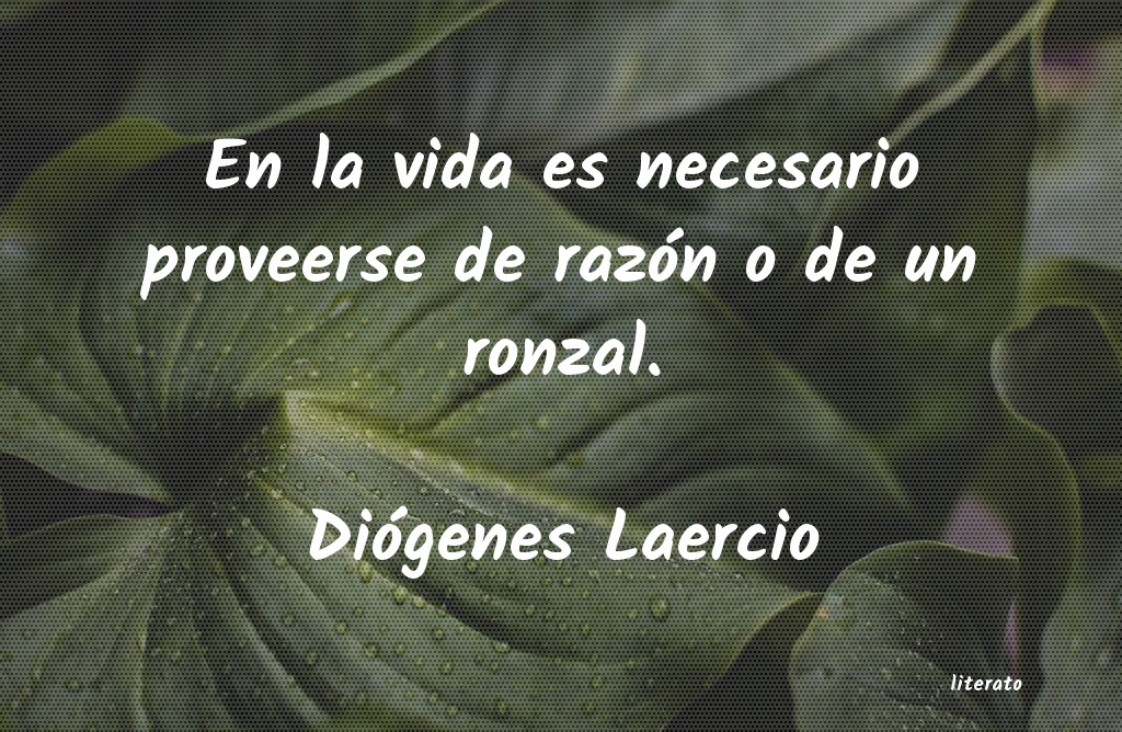 Frases de Diógenes Laercio