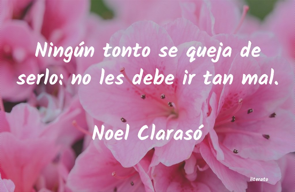 Frases de Noel Clarasó