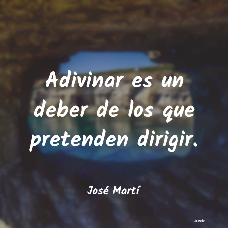 frases de José MartÃ