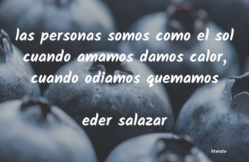 Frases de eder salazar