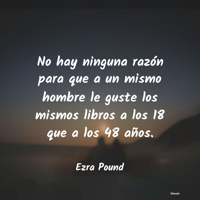 Frases de Ezra Pound