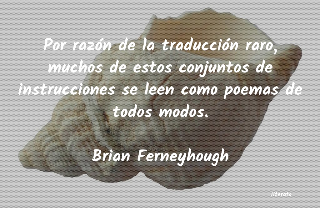Frases de Brian Ferneyhough