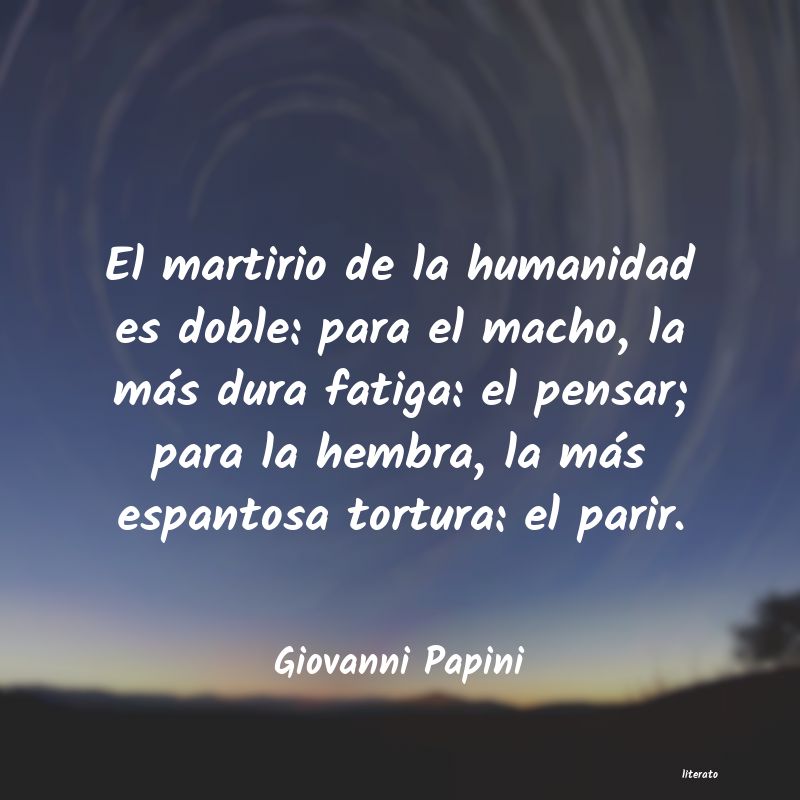 Frases de Giovanni Papini