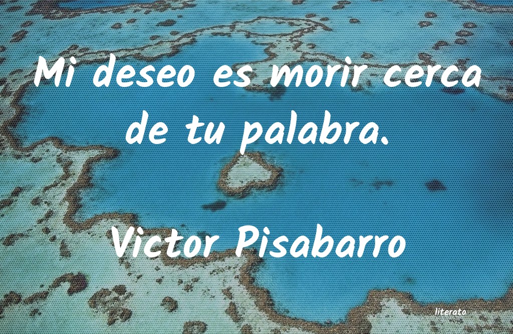 Frases de Victor Pisabarro