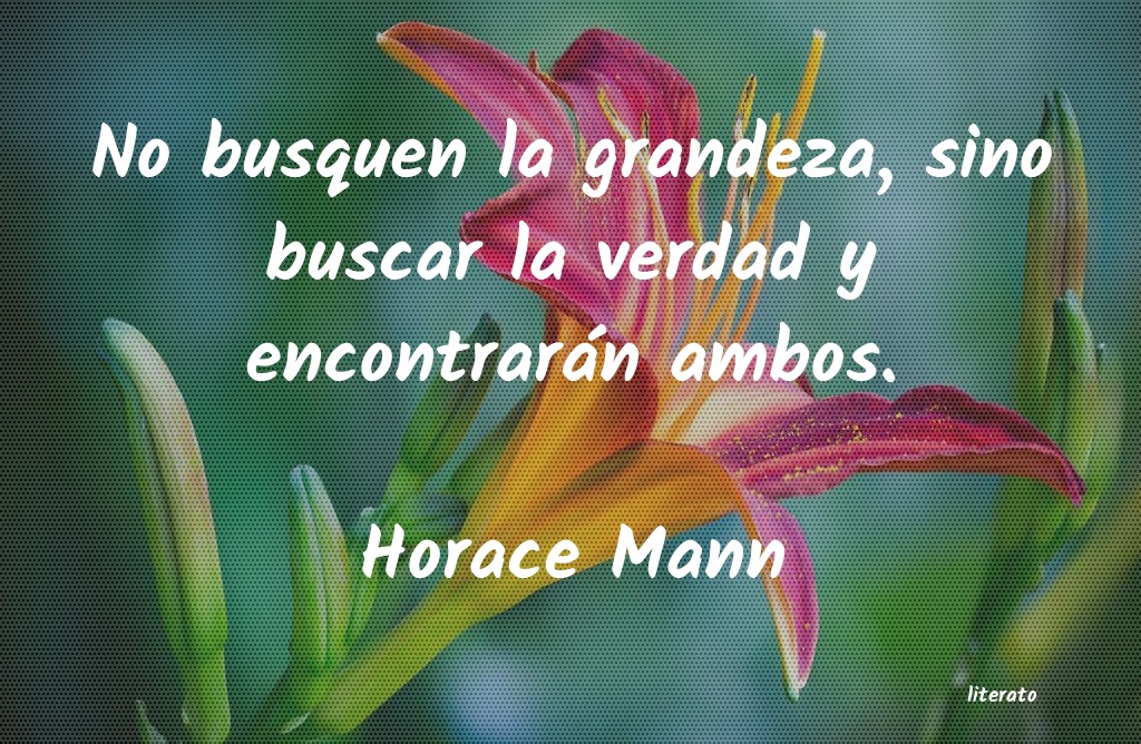 frases de Horace Mann
