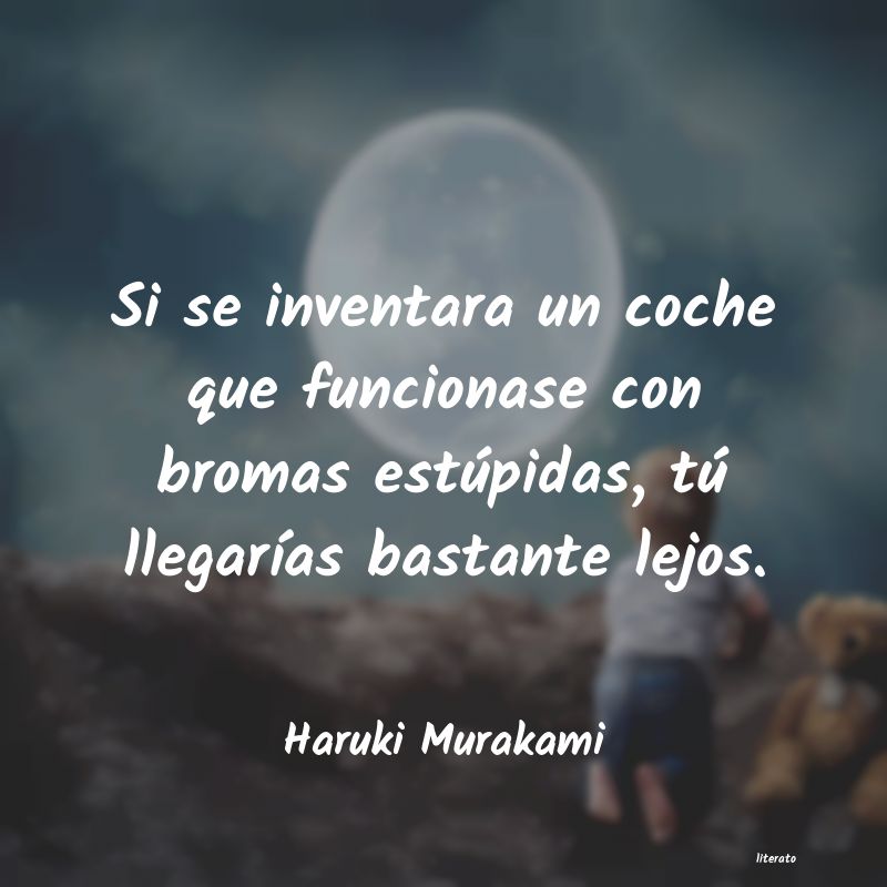frases de Haruki Murakami