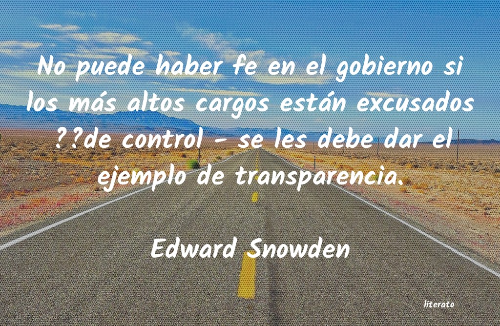 Frases de Edward Snowden