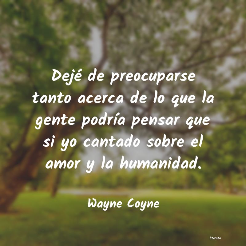 Frases de Wayne Coyne