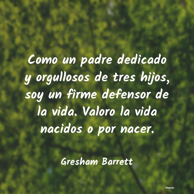 frases de Gresham Barrett