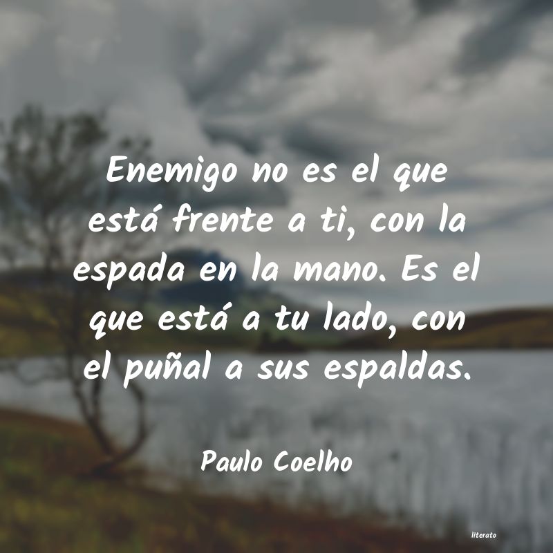 paulo coelho el que esta acostumbrado a viajar