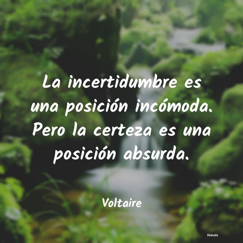 frases de Voltaire