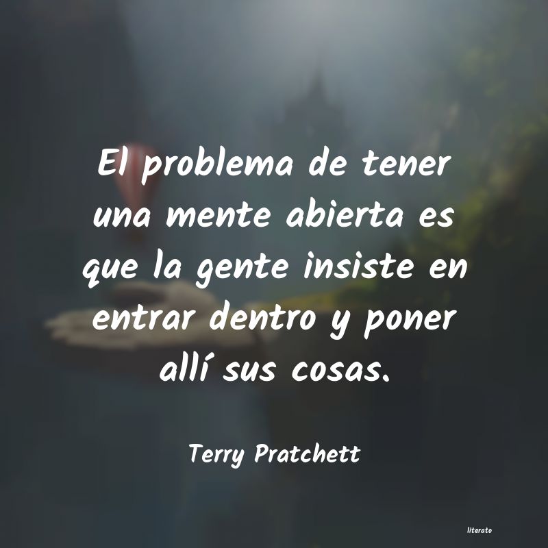 Frases de Terry Pratchett