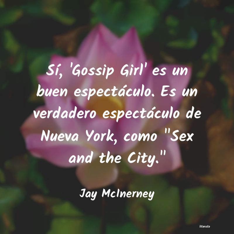 frases de Jay McInerney