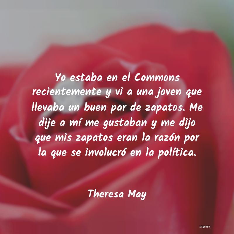 frases de Theresa May
