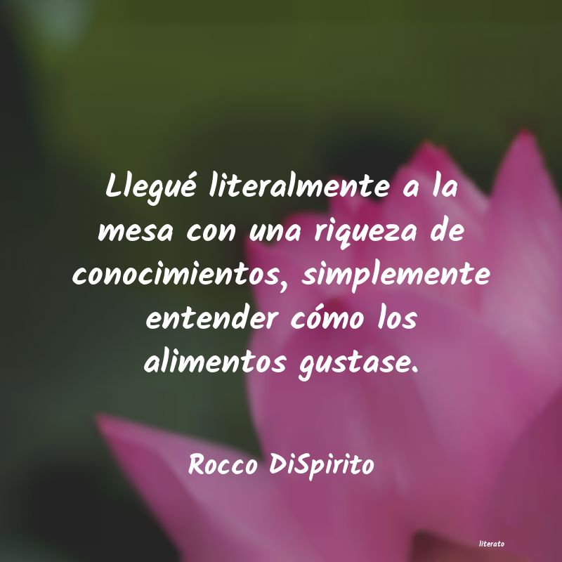 frases de Rocco DiSpirito