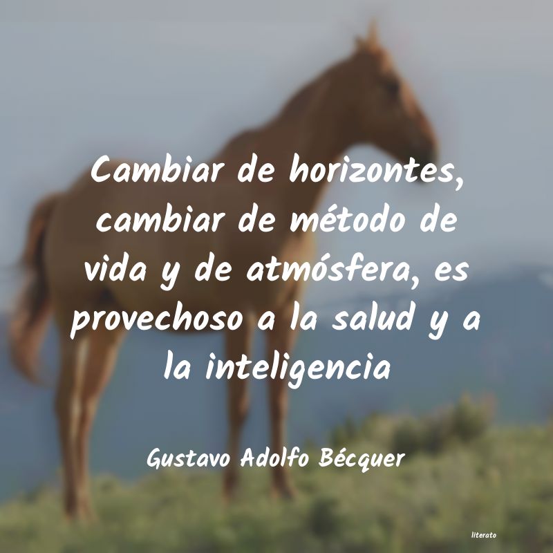 Frases de Gustavo Adolfo Bécquer