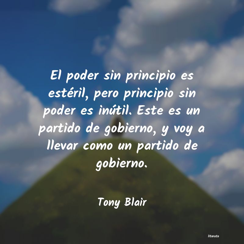 Frases de Tony Blair