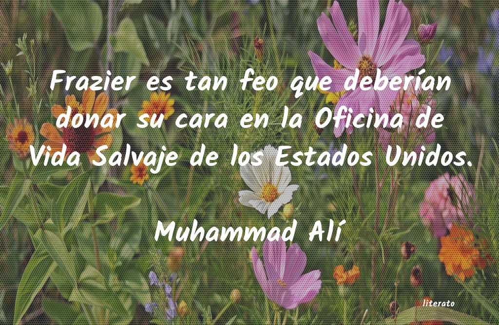 Frases de Muhammad Alí