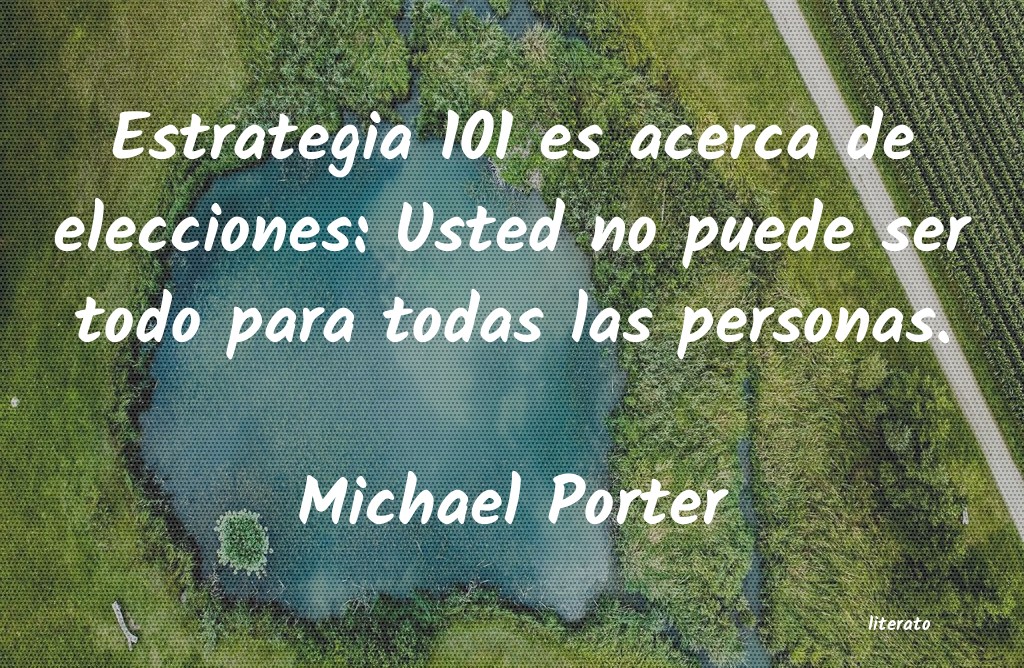 Frases de Michael Porter