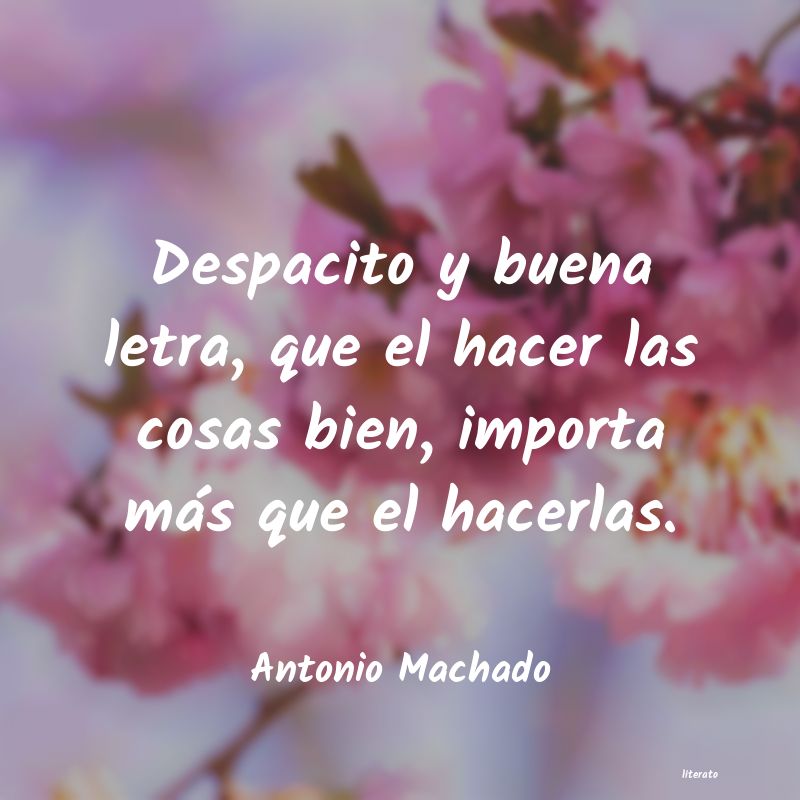 Frases de Antonio Machado