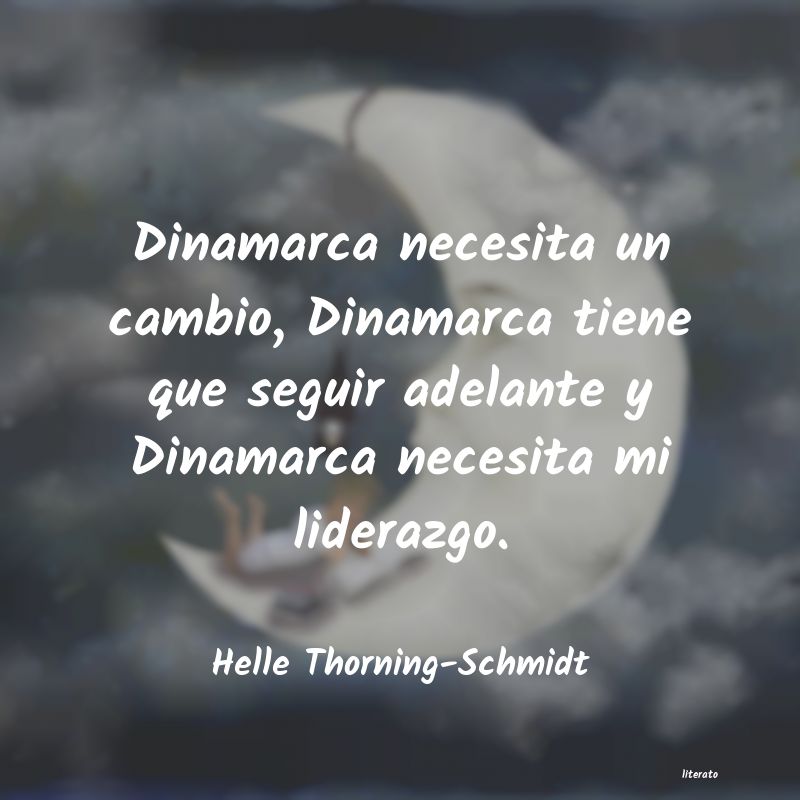 Frases de Helle Thorning-Schmidt