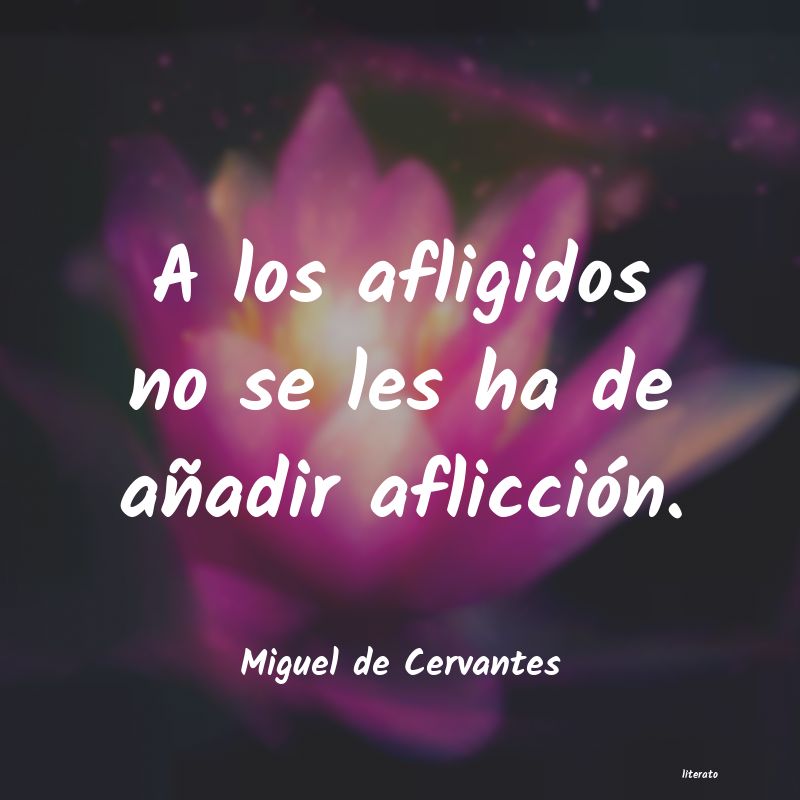 frases de Miguel de Cervantes
