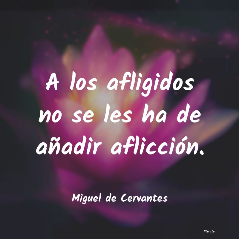 Frases de Miguel de Cervantes