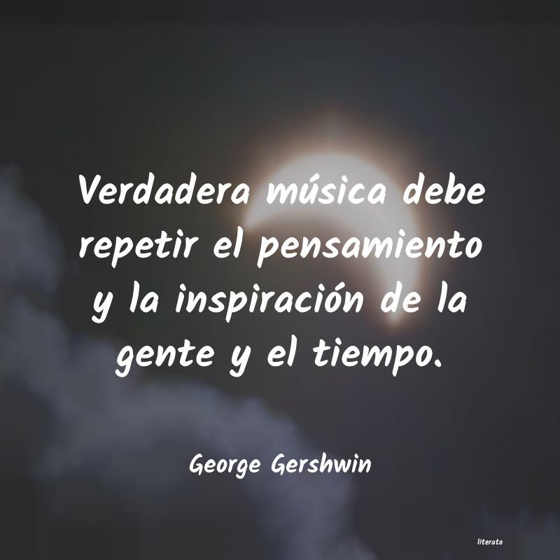 frases de George Gershwin