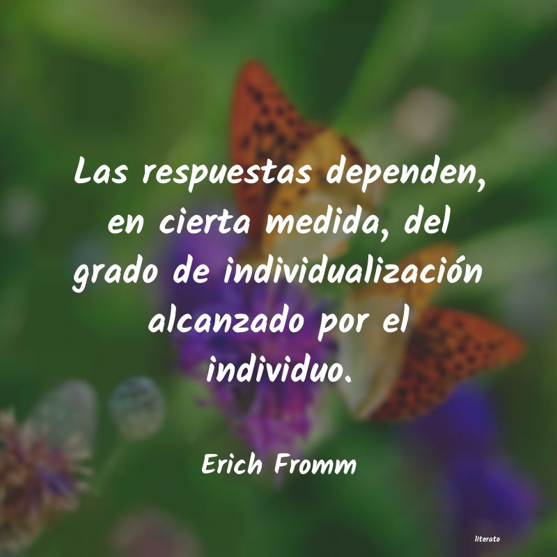 Frases de Erich Fromm