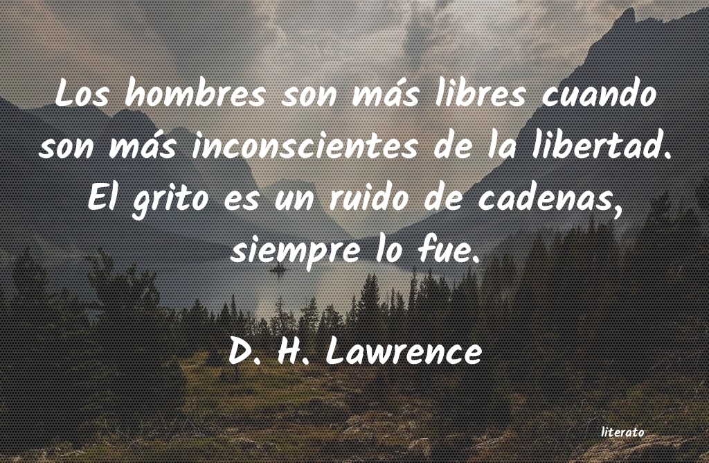frases de D. H. Lawrence