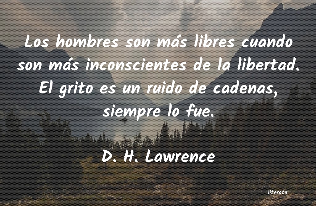 Frases de D. H. Lawrence