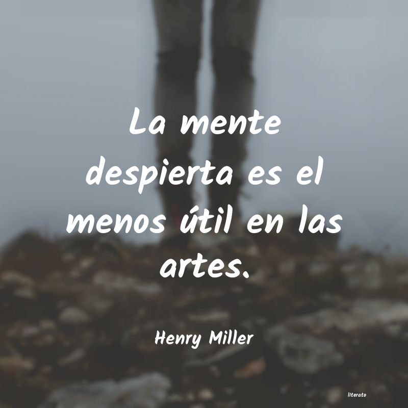 frases de Henry Miller