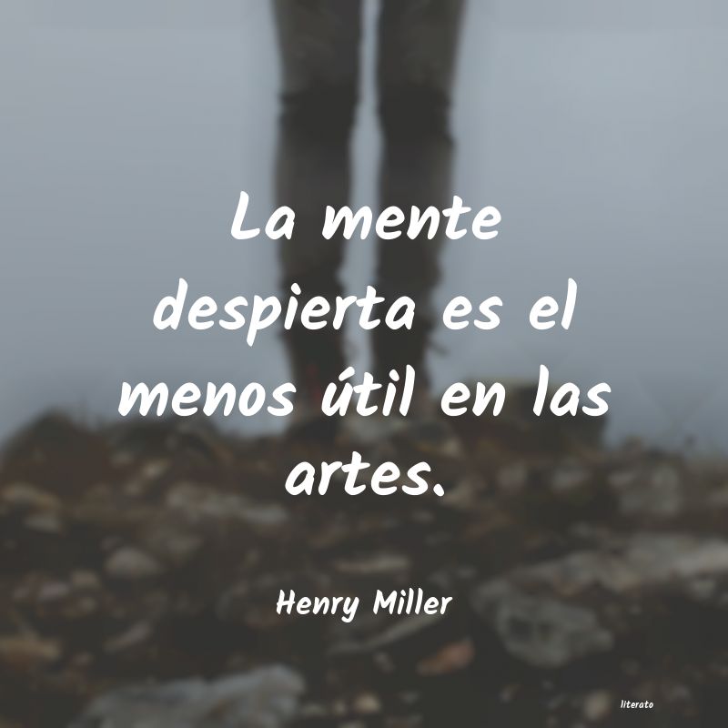 Frases de Henry Miller