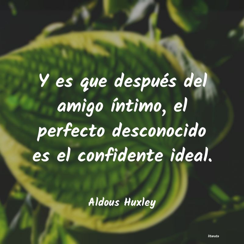 frases de Aldous Huxley