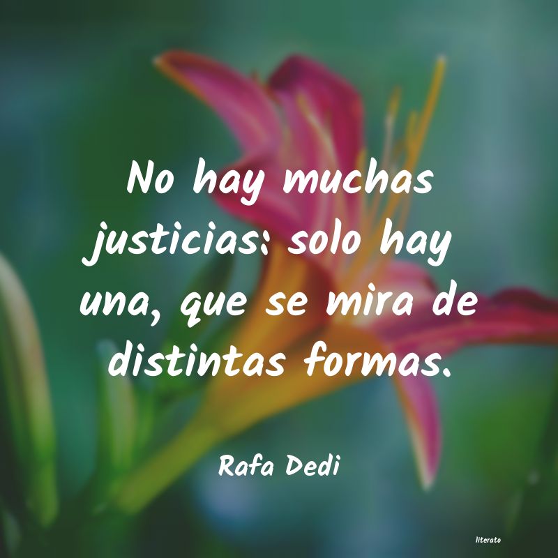 frases de Rafa Dedi