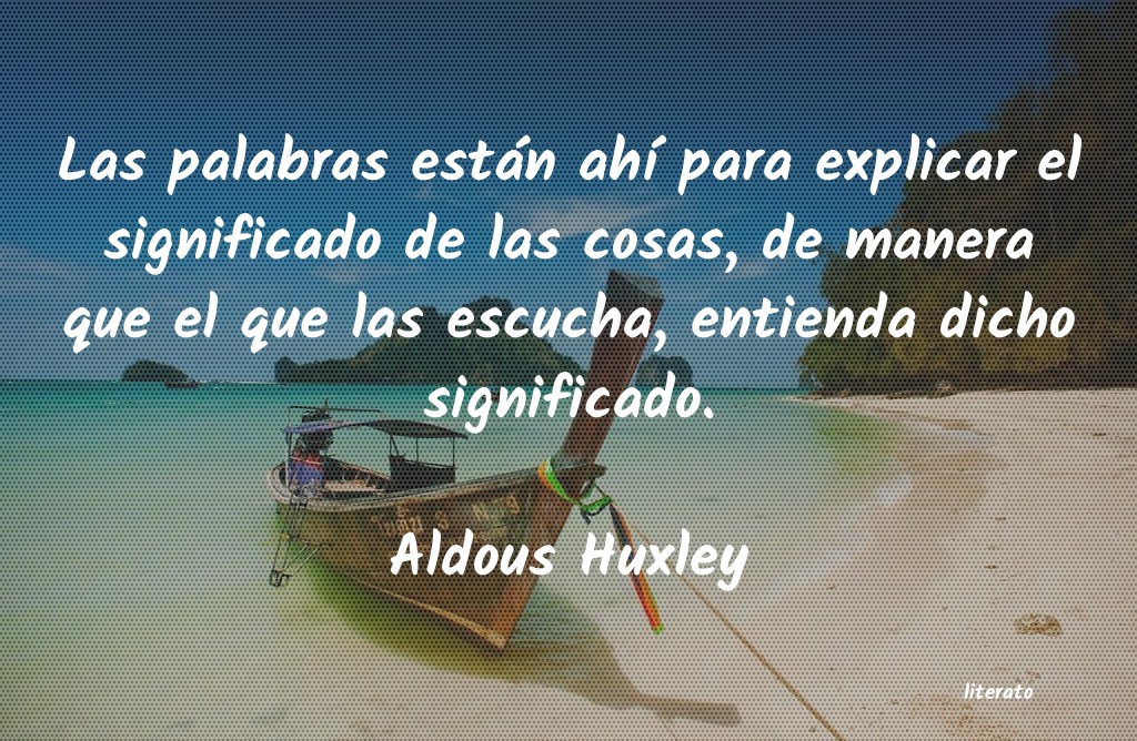 frases de Aldous Huxley