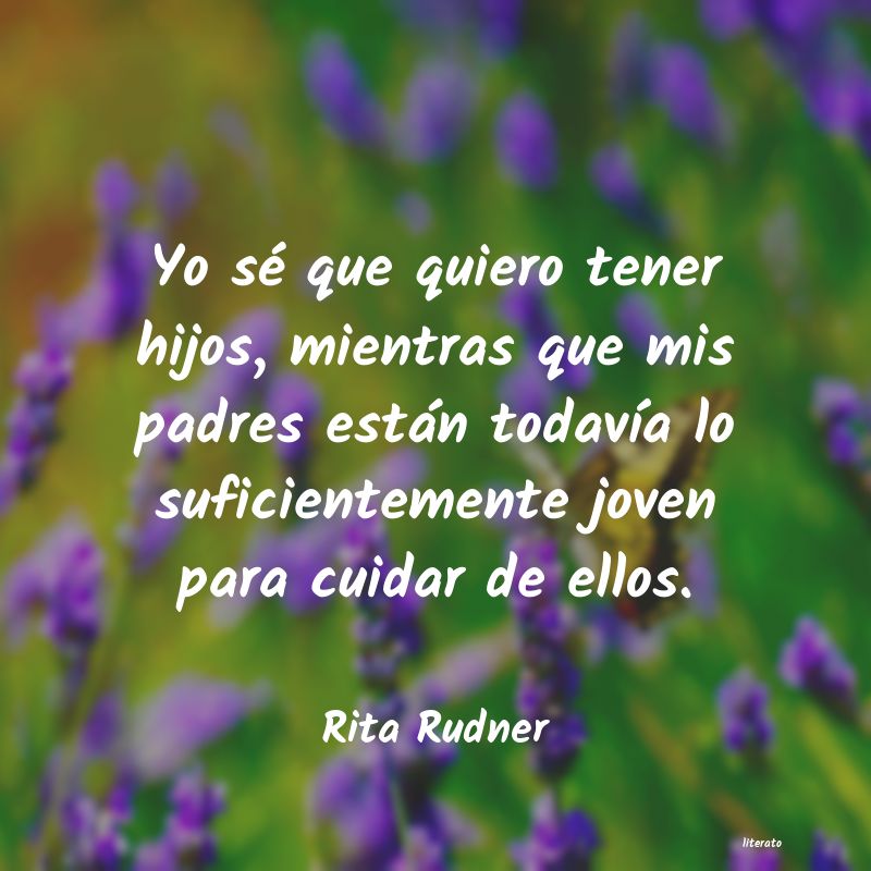 Frases de Rita Rudner