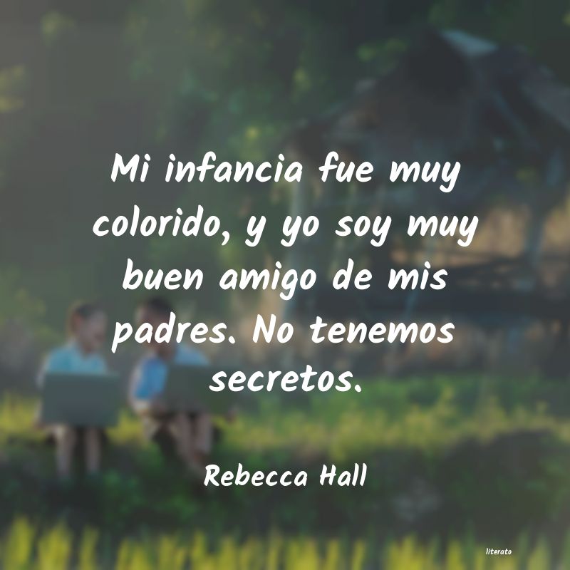 frases de Rebecca Hall